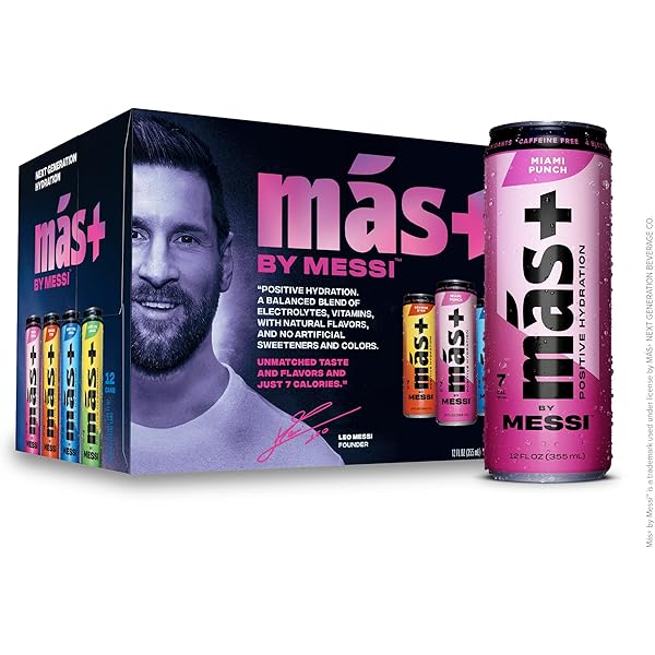 Amazon.co.jp: Más+ by Messi 16.5オンス マイアミパンチ